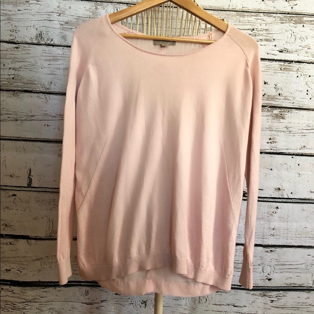OneA pink long sleeve top